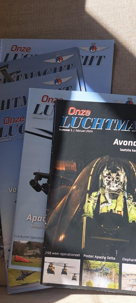 Onze luchtmacht jaargang 2024, Ophalen of Verzenden, Zo goed als nieuw, Boek of Tijdschrift