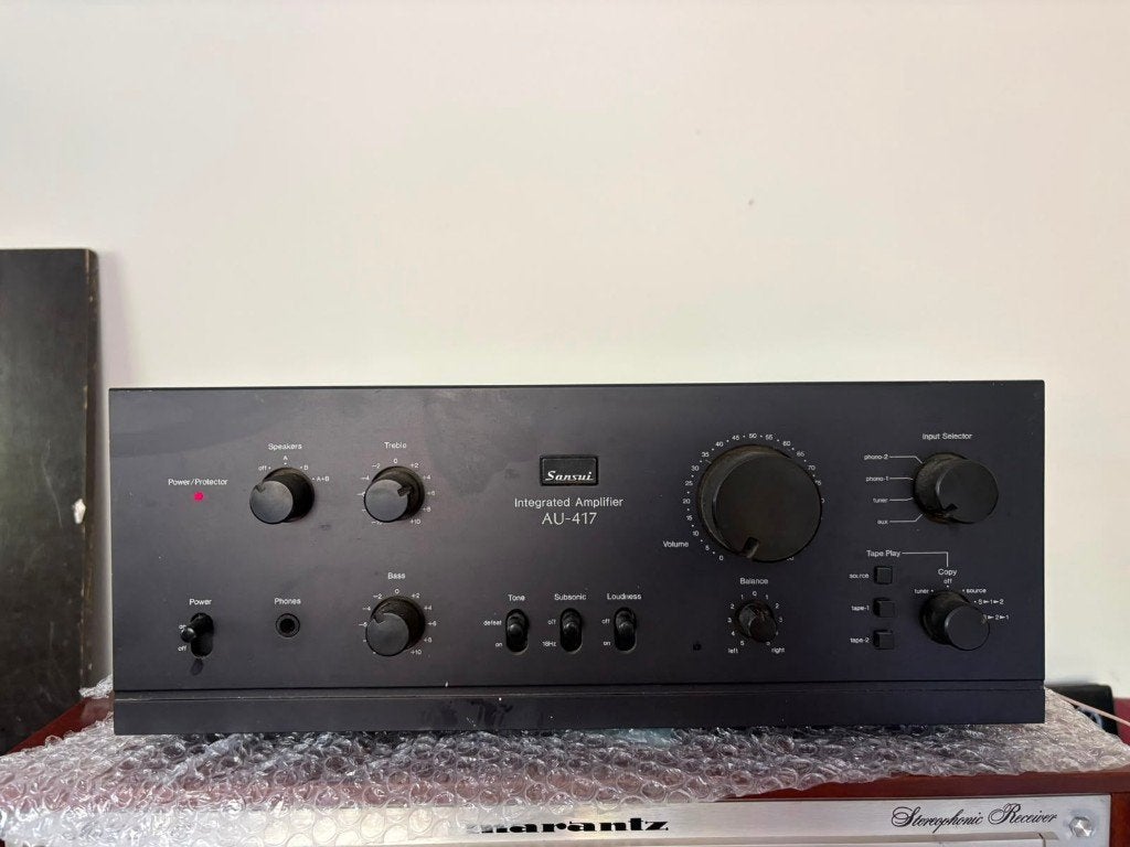 Sansui AU-417, Audio, Tv en Foto, Versterkers en Receivers, Gebruikt, Stereo, 60 tot 120 watt, Overige merken, Verzenden