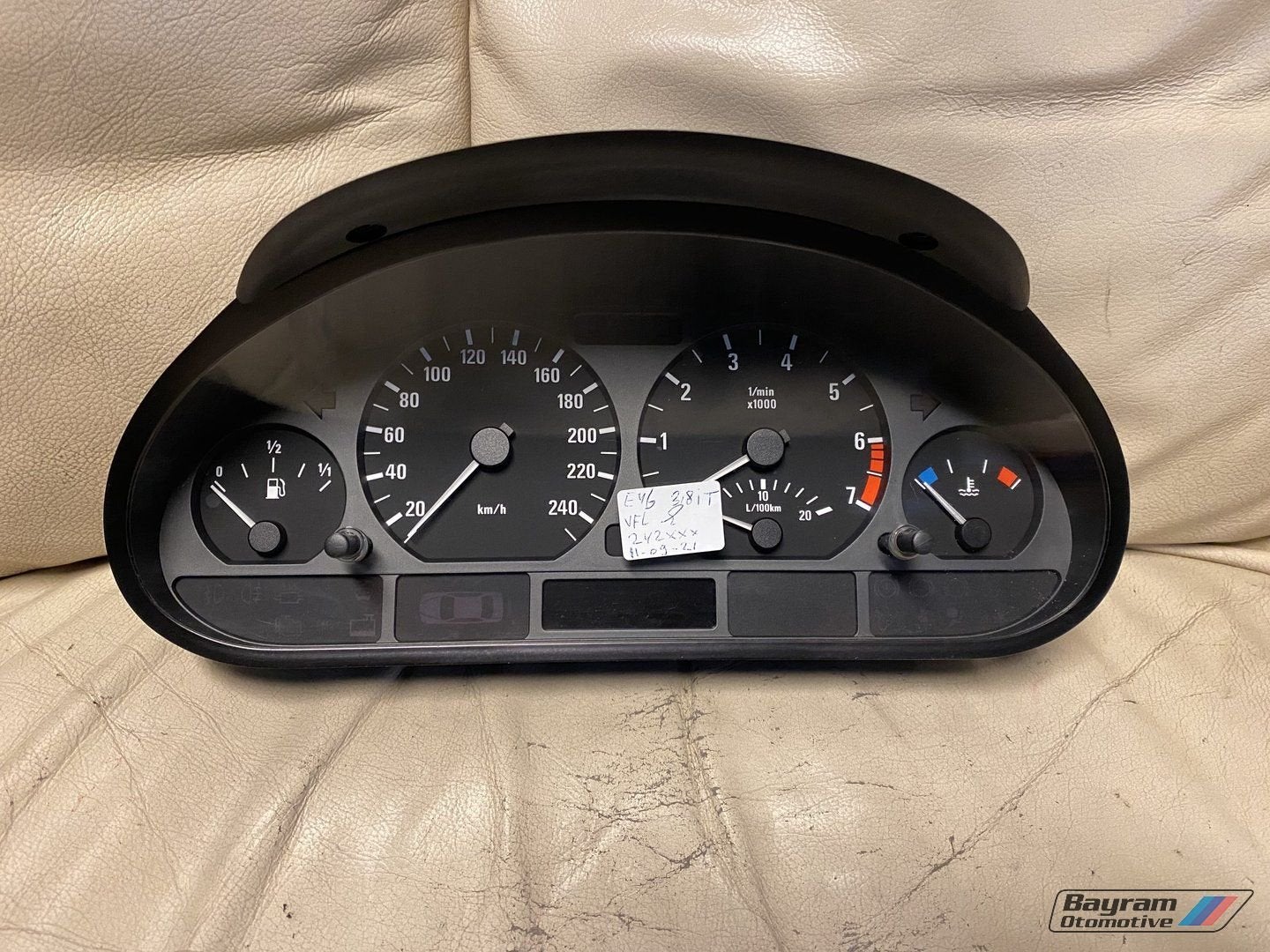 Bmw E46 Tellerbak sedan touring tacho km teller 3-serie, Gebruikt, -, -, Ophalen of Verzenden