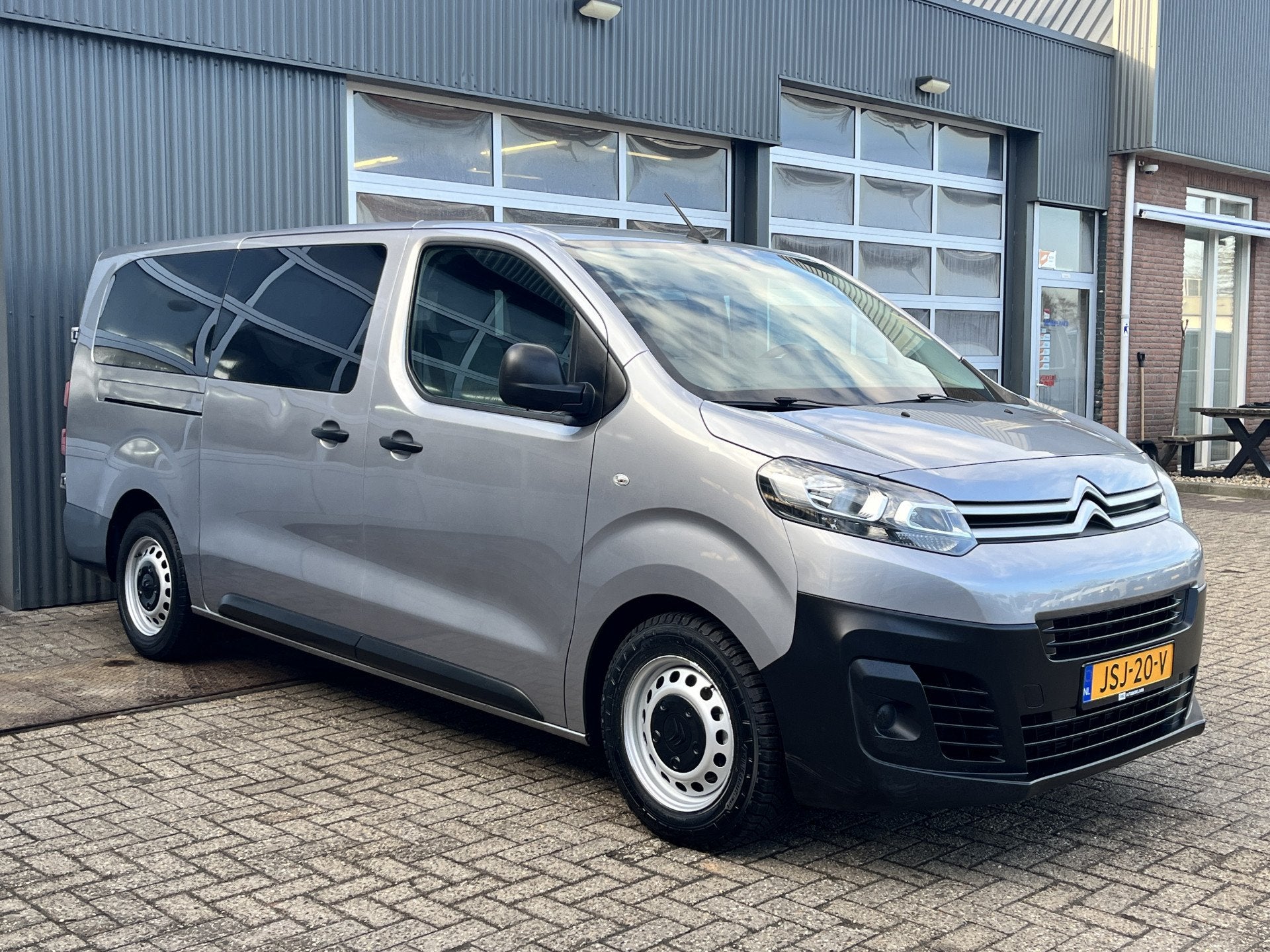 Citroën Jumpy 1.5 BlueHDi 120 XL Marge BTW en BPM vrij! Air, Auto's, Stof, Origineel Nederlands, Bedrijf, 9 stoelen