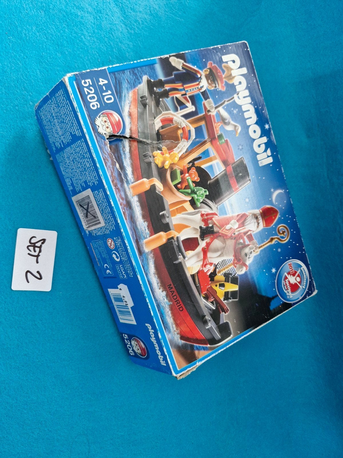 Playmobil Set 5206 Sinterklaasboot met Doos, Ophalen of Verzenden