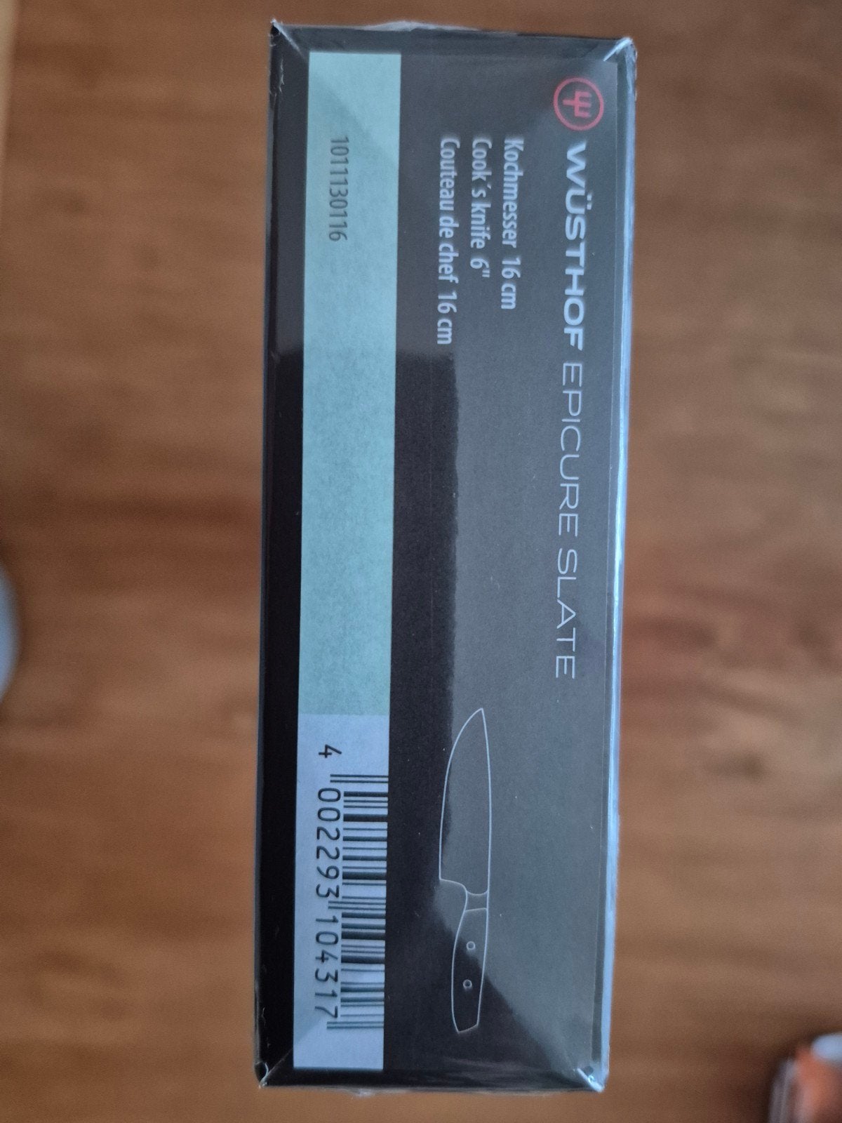 wusthof  epicure slate 16cm, Ophalen of Verzenden, Nieuw, Wüsthof, Rvs of Chroom