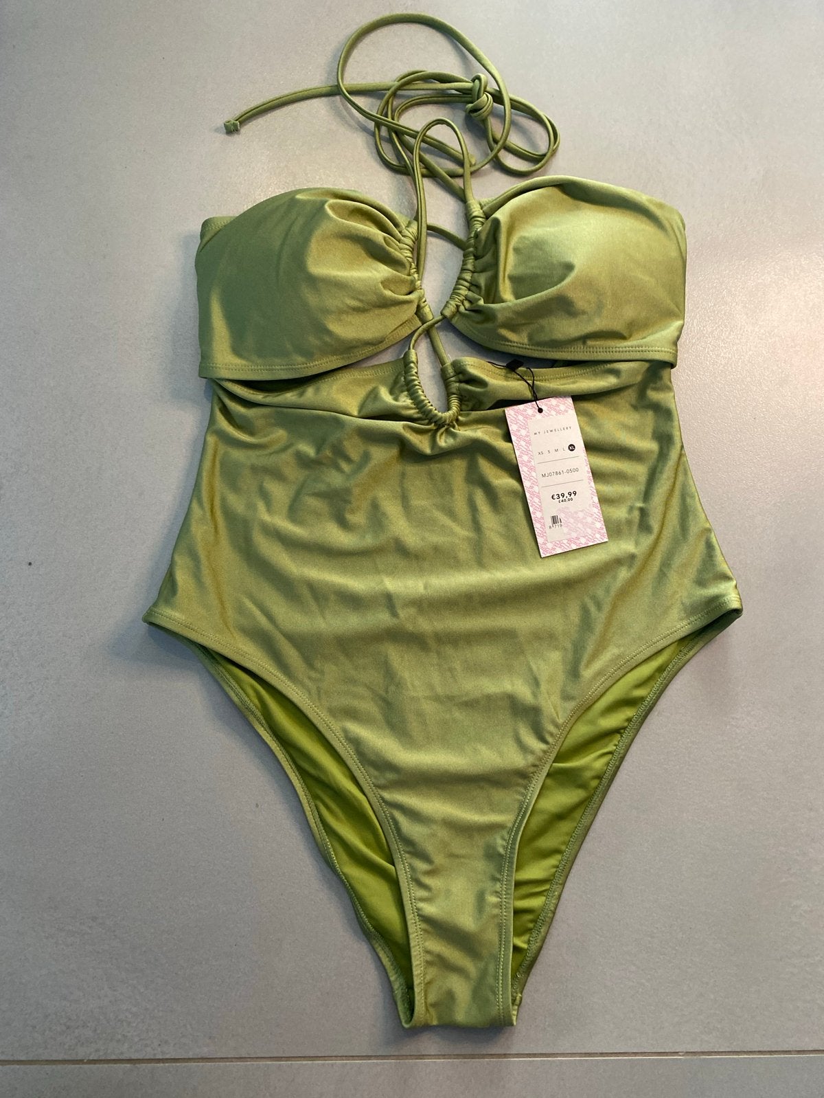 Nieuw My Jewellery Badpak Groen Maat XL, Ophalen of Verzenden, Nieuw, Groen, Badpak