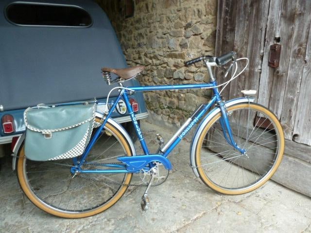 Franse Retro "Fonlupt" Tourfiets, Minder dan 10 versnellingen, 26 inch, Staal, Zo goed als nieuw