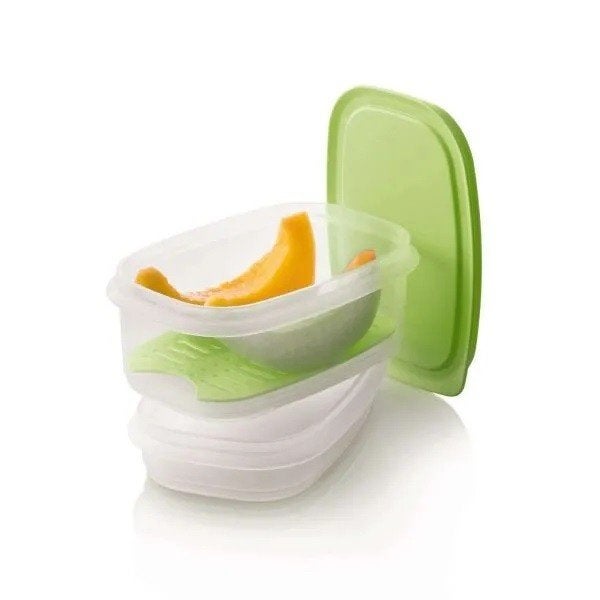 Tupperware CombiSmart Set Junior Groen Nieuw, Overige typen, Nieuw, Ophalen of Verzenden, Met deksel