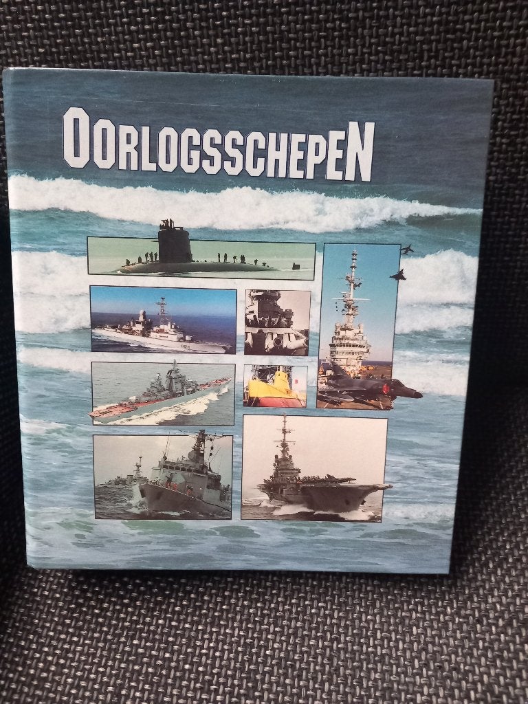 Verzamelalbum van internationale oorlogsschepen, Boeken, Ophalen of Verzenden, Tweede Wereldoorlog, Zo goed als nieuw, Marine