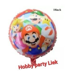 SUPER GAAF MARIO pakket nr 1- nr M68G, Ophalen of Verzenden, Nieuw, Versiering, Verjaardag