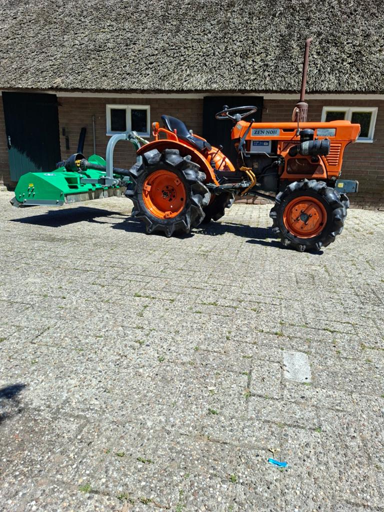 Kubota b7001 mini trekker klepelmaaier kenteken, Gebruikt, Tot 2500, Tot 80 Pk, Ophalen