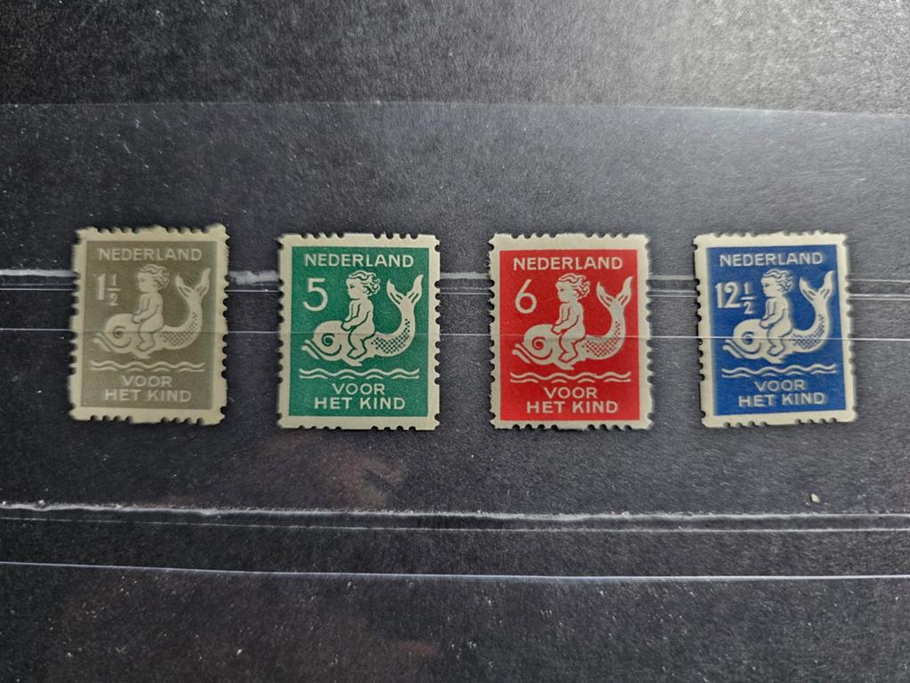Nederland nvph R82-85 postfris, Ophalen of Verzenden