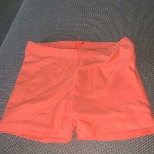 Neon oranje zwembroek 146 152 strak strakke, Verzenden, Nieuw, Maat 146, Hema