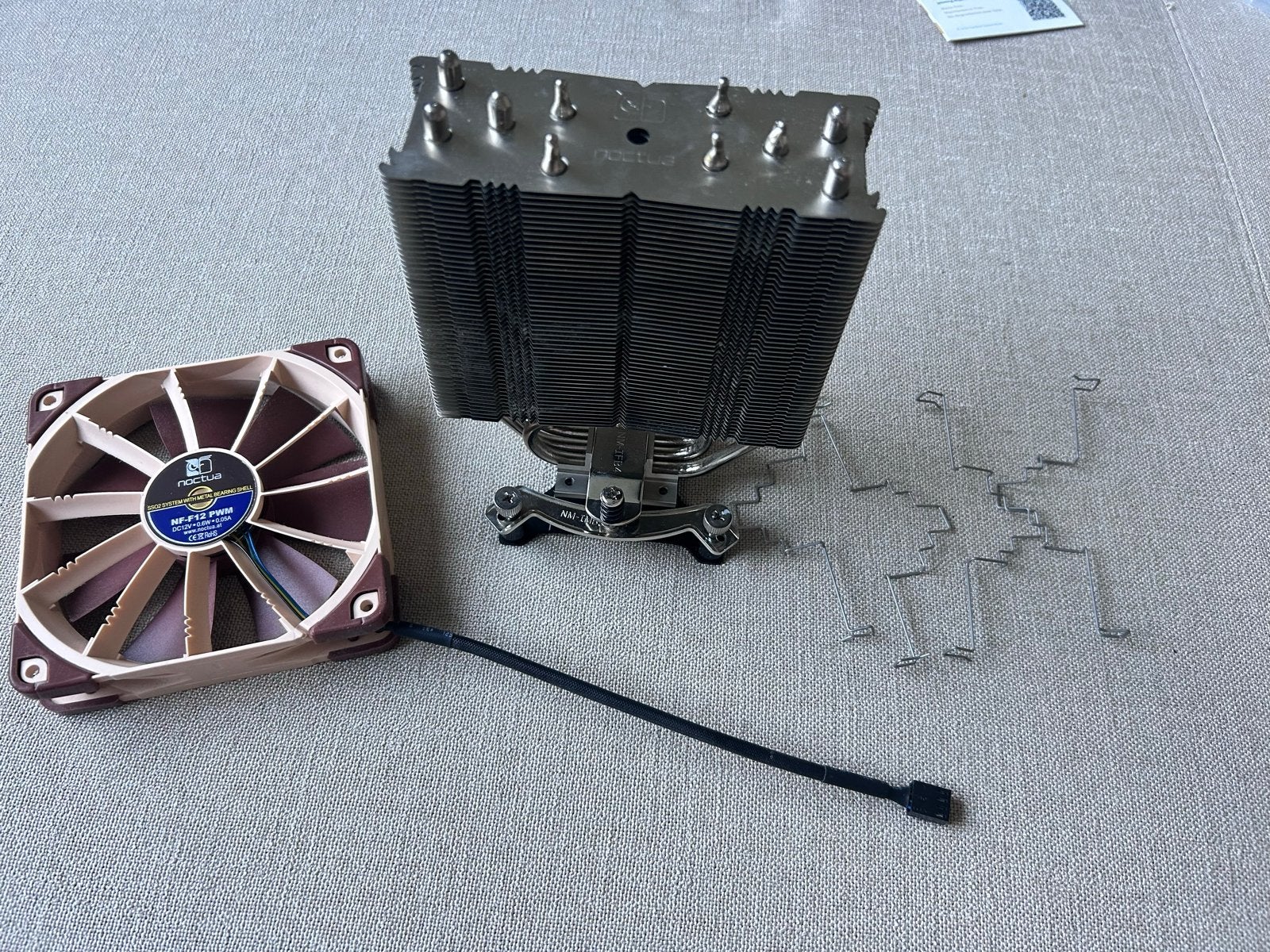 Noctua NH-U12S CPU Koeler (LGA115x bracket), Ophalen of Verzenden, Gebruikt