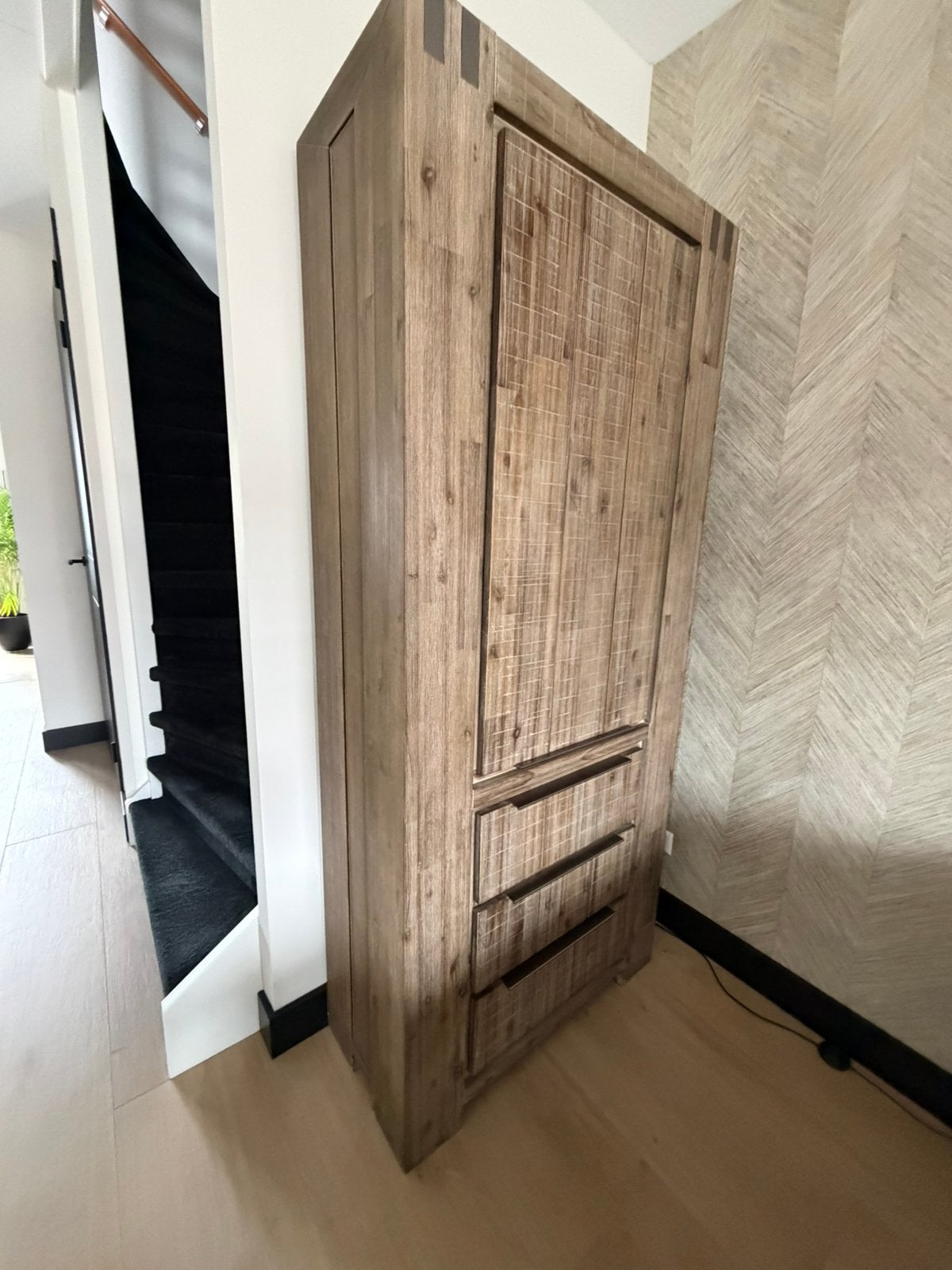 Bassano kast warm grey, Ophalen, Overige materialen, Gebruikt, Met deur(en)