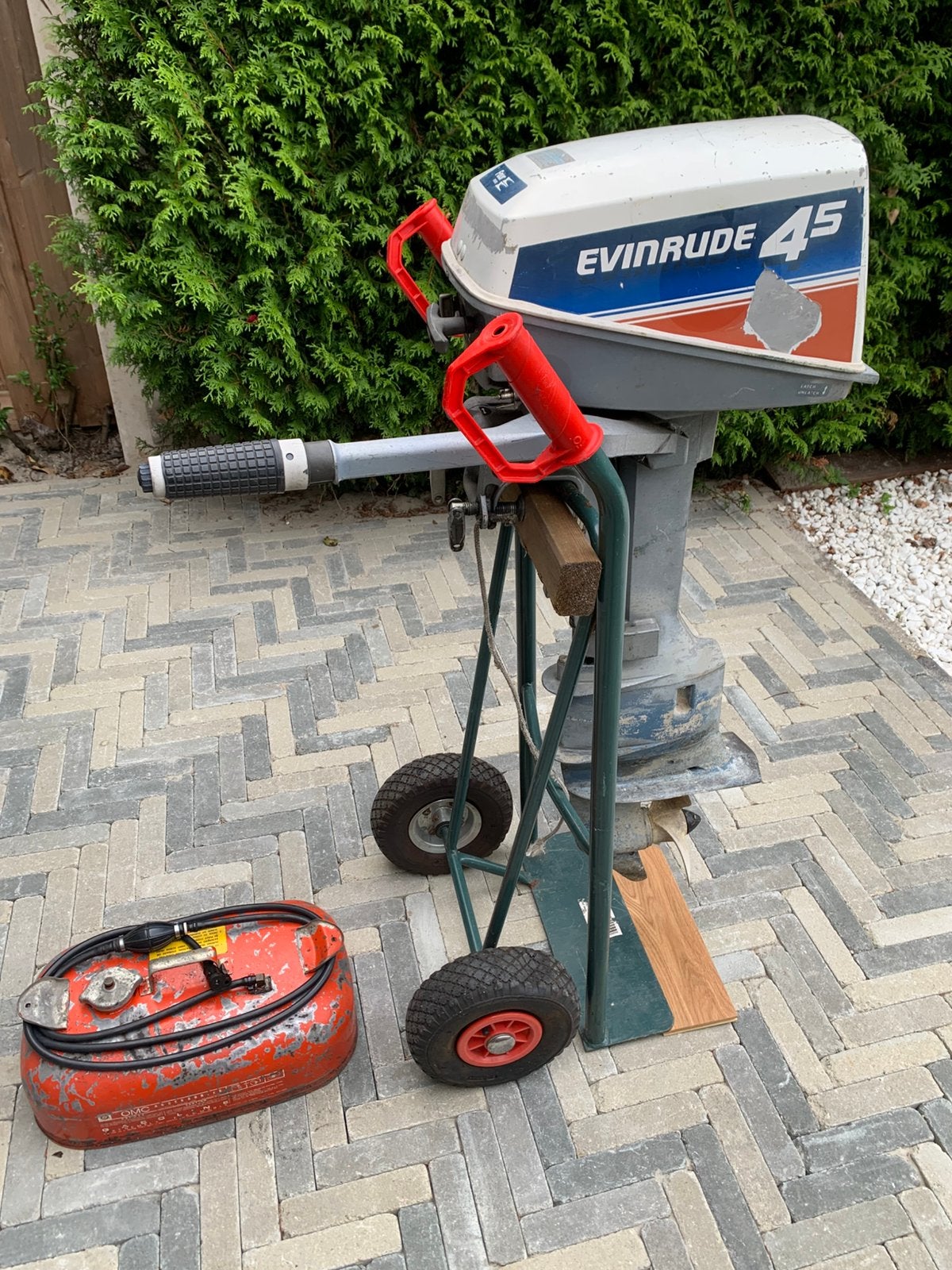 Evinrude 4/5 Buitenboord motor vintage., Ophalen, Gebruikt, Oldtimer onderdelen