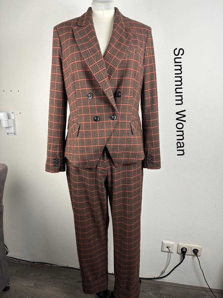 Summum Woman Broekpak  (mt: 44) 32,3/9680, Kleding | Dames, Jasjes, Kostuums en Pakken, Summum Woman, Summum Woman, Maat 42/44 (L)