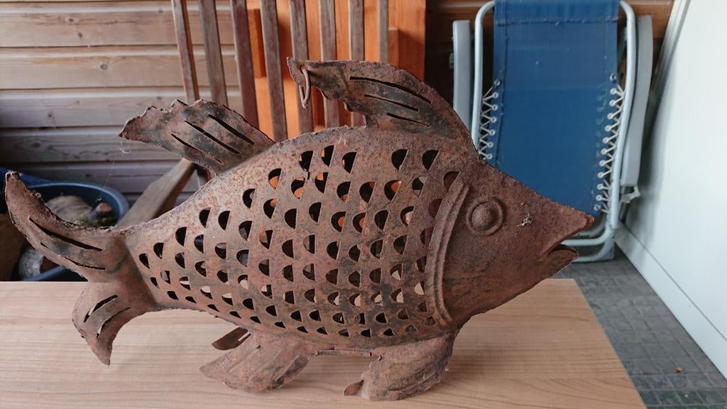 Vis decoratie, Huis en Inrichting, Woonaccessoires | Overige, Ophalen of Verzenden, Zo goed als nieuw