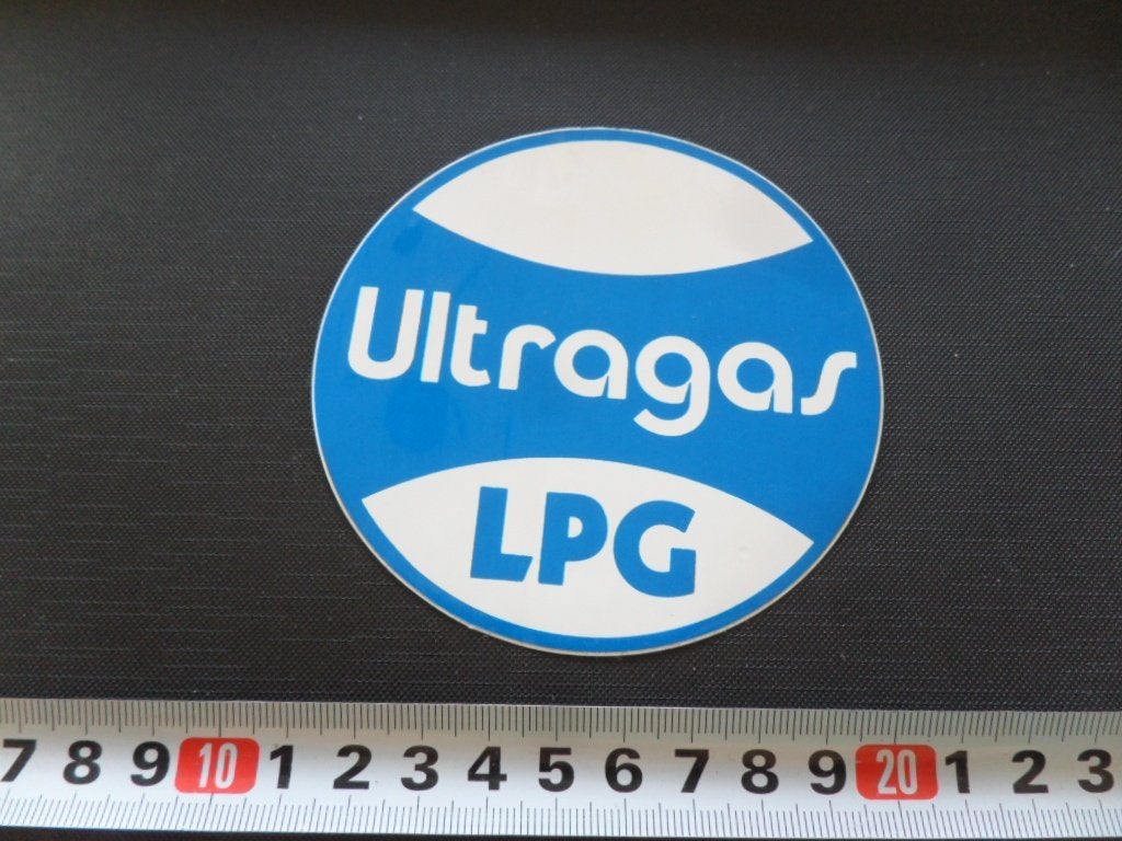 sticker ULTRAGAS LPG, Ophalen, Zo goed als nieuw