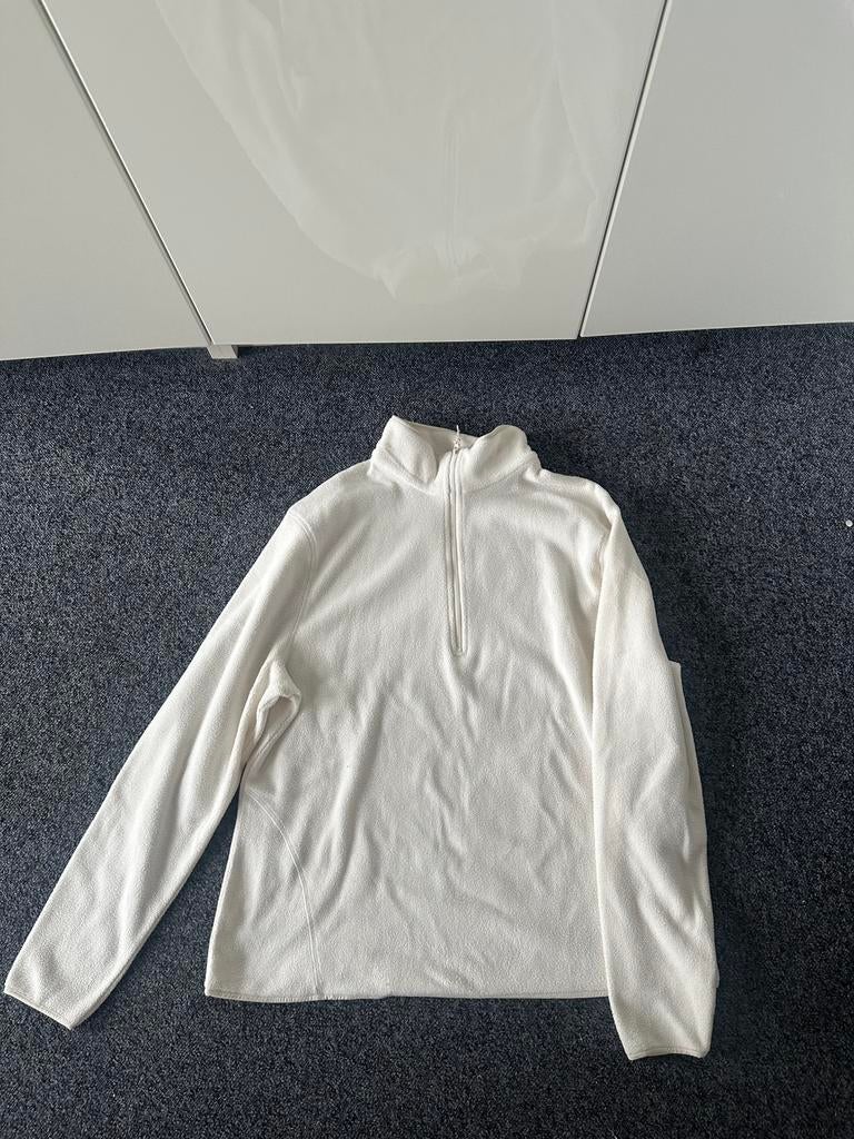 Fleecevest, Kleding | Dames, Truien en Vesten, Ophalen of Verzenden, Zo goed als nieuw, Maat 46/48 (XL) of groter, Wit