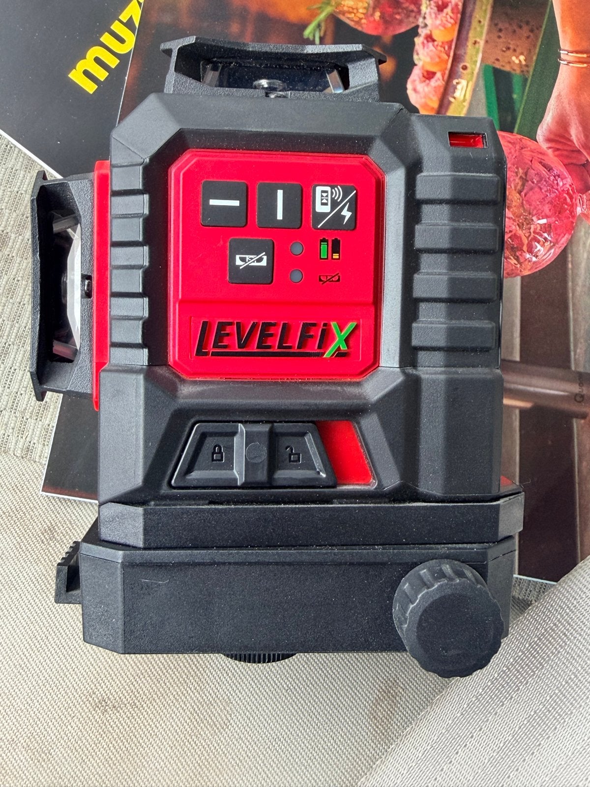Levelfix CCL284G Laser - Nieuw, zonder accu of doos, Doe-het-zelf en Verbouw, Meetapparatuur, Ophalen, Nieuw, Overige meters
