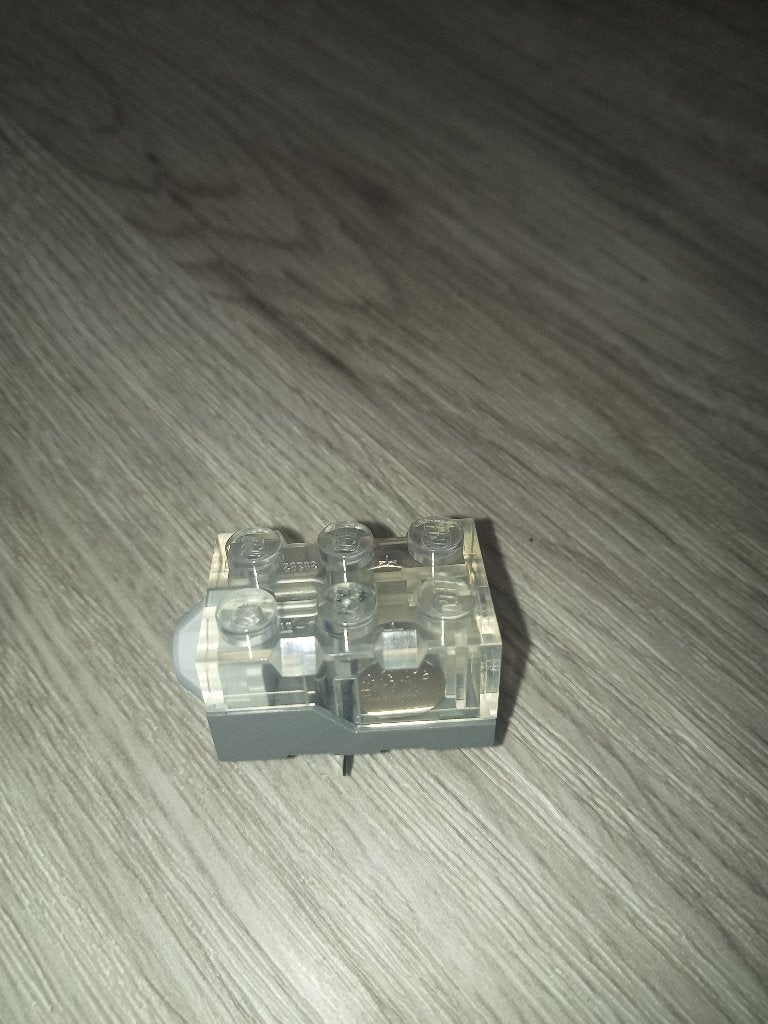 Lego Donkergrijze Licht Steen / Light Brick / Lamp Wit (NIEU, Lego, Nieuw, Ophalen of Verzenden, Losse stenen