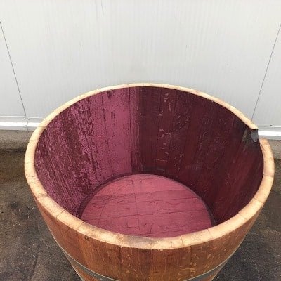 Halve wijnvaten geschikt voor planten en vijvers, Tuin en Terras, 2741 LG, Tas Boomkwekerij, Ophalen of Verzenden, Zo goed als nieuw