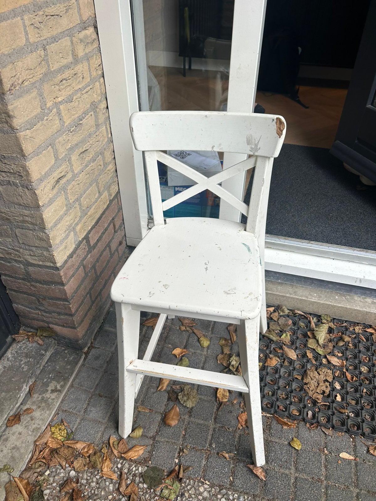 Ikea kinderstoel, 1 kruk, Ophalen of Verzenden, Zo goed als nieuw, 60 tot 90 cm
