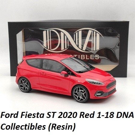 Ford Fiesta ST 2020 Red 1-18 DNA Collectibles (Resin), Hobby en Vrije tijd, Overige merken, Tschuiten@hotmail.com, Duitsland, Auto