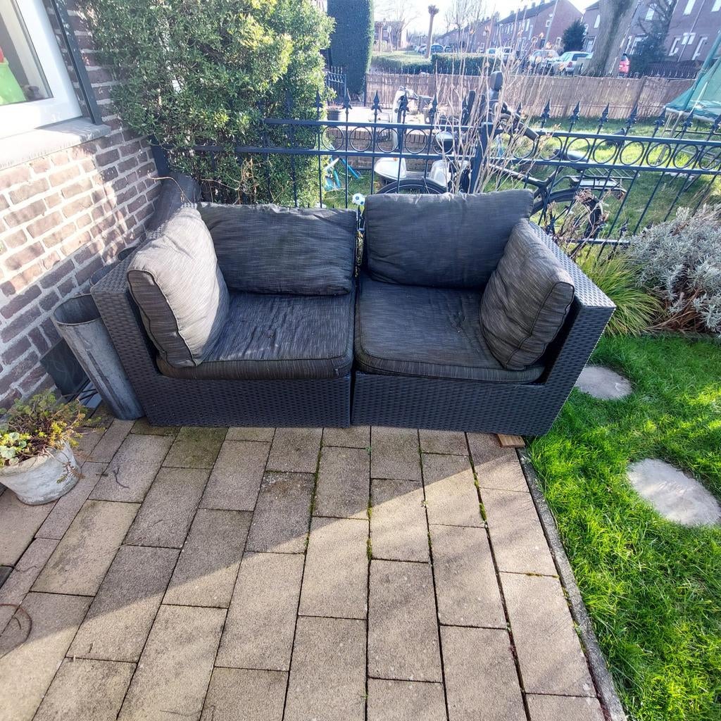 Lounge bankje, Tuin en Terras, Tuinsets en Loungesets, Ophalen of Verzenden, Gebruikt, Bank, 2 zitplaatsen