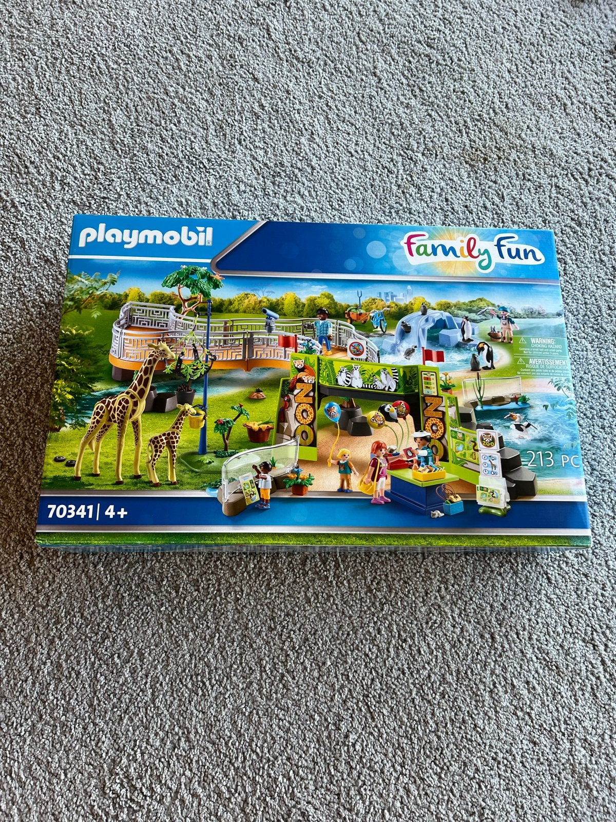 Playmobil Family Fun 70341 Dierentuin Compleet, Ophalen of Verzenden, Zo goed als nieuw