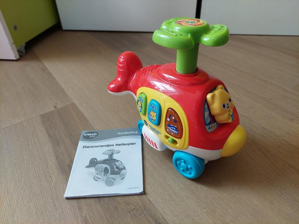 Vtech Dierenvriendjes Helikopter
Vtech helicopter, Ophalen of Verzenden, Zo goed als nieuw, 6 maanden tot 2 jaar