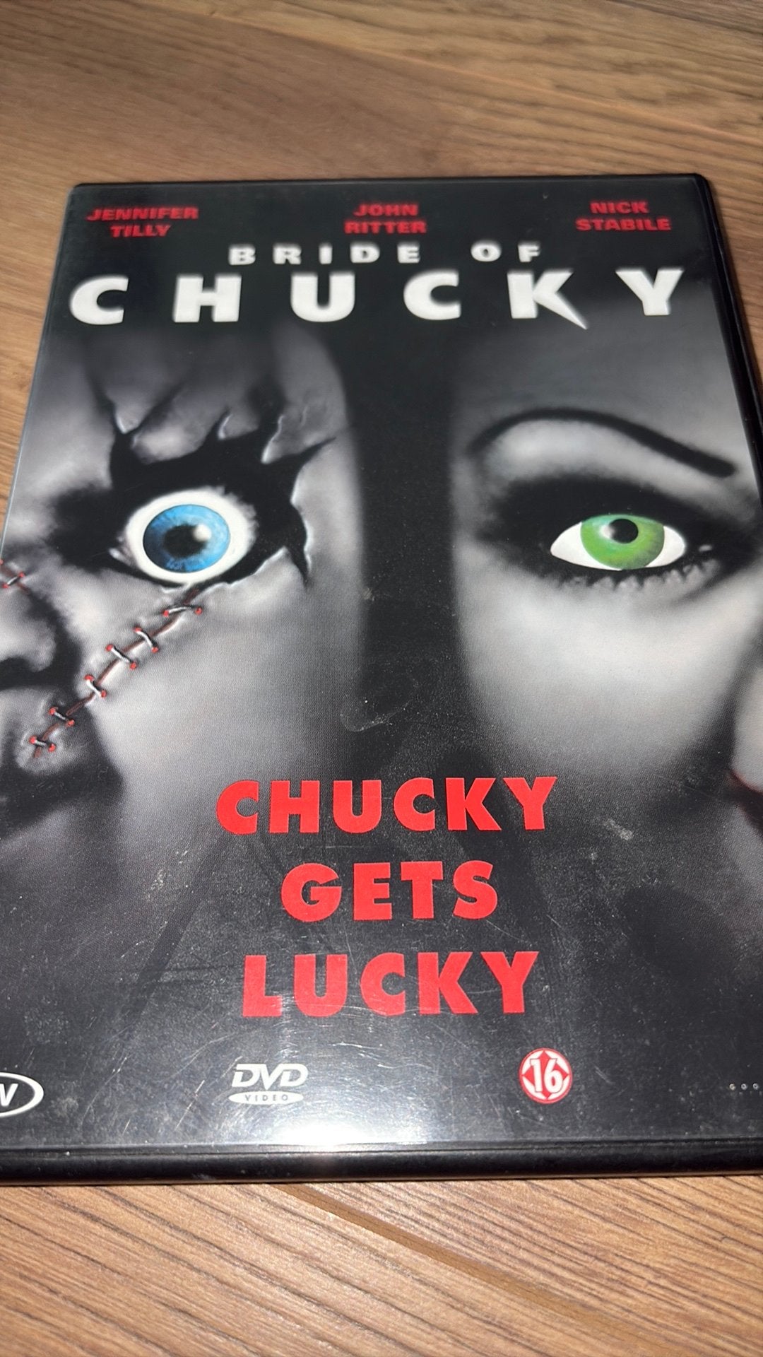 Bride of Chucky op dvd., Cd's en Dvd's, Vanaf 16 jaar, Ophalen of Verzenden, Zo goed als nieuw, Vampiers of Zombies
