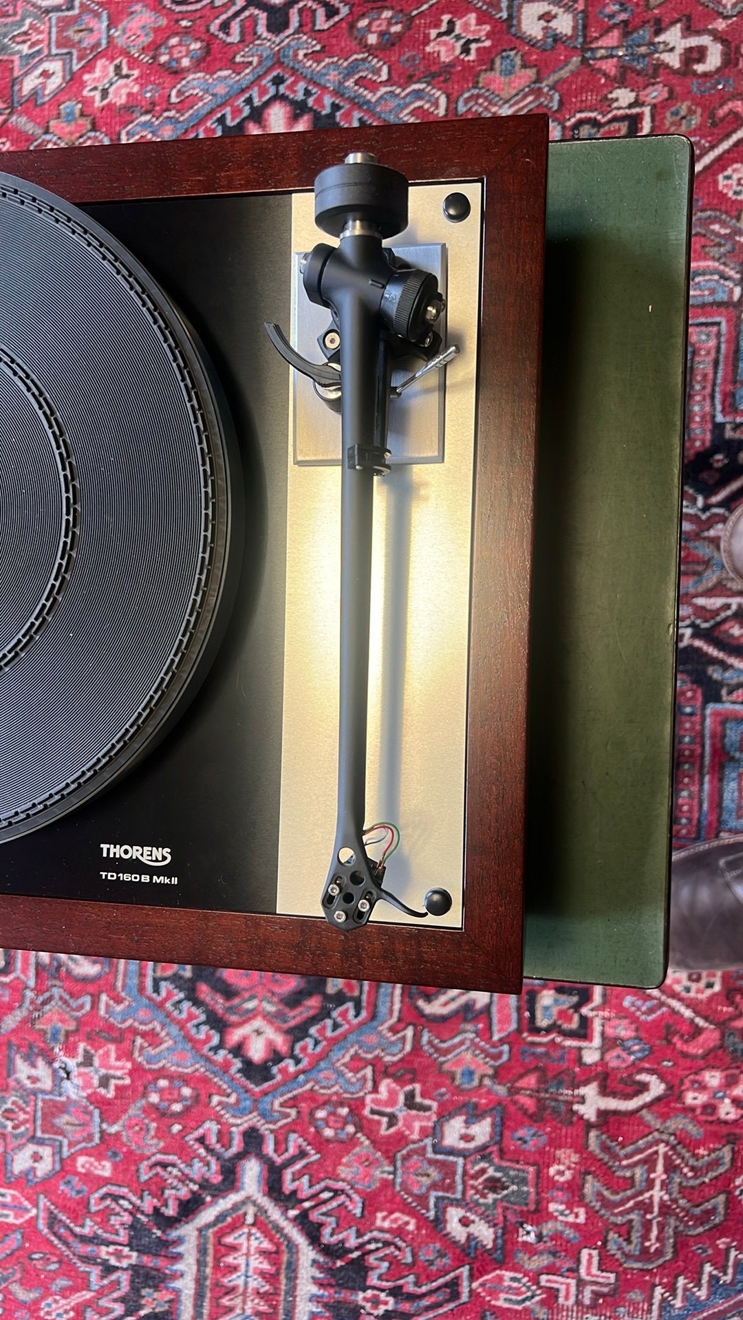 Thorens TD 160 B MK ll Rega RB 330, Audio, Tv en Foto, Platenspelers, Ophalen, Thorens, Thorens, Zo goed als nieuw