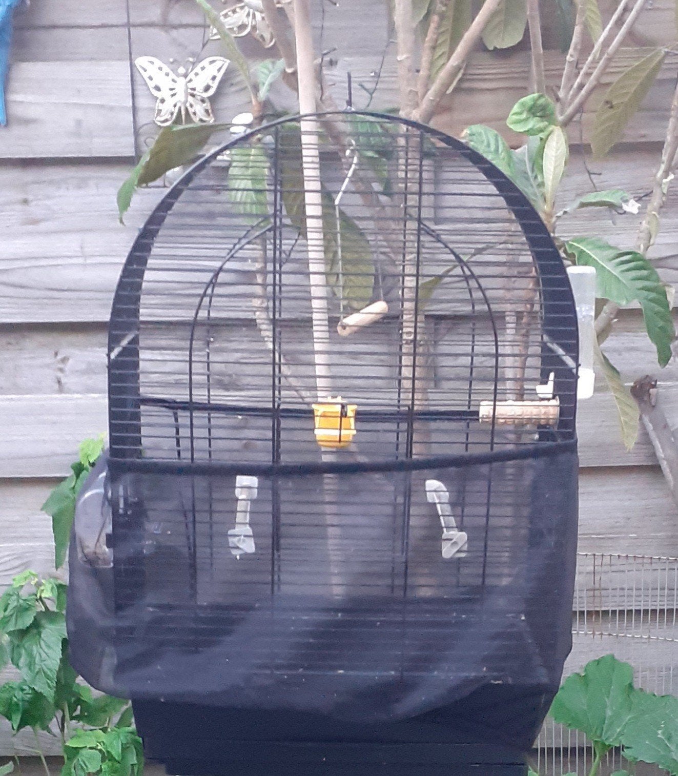 Vogel  kooi, Ophalen of Verzenden, Zo goed als nieuw, Metaal, Vogelkooi