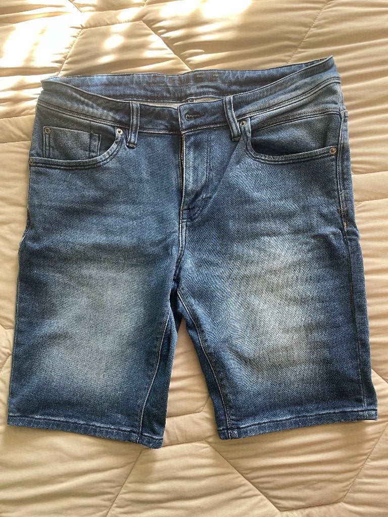 Chief DB korte spijkerbroek maat 40, Blauw, Chief, Ophalen of Verzenden, Zo goed als nieuw