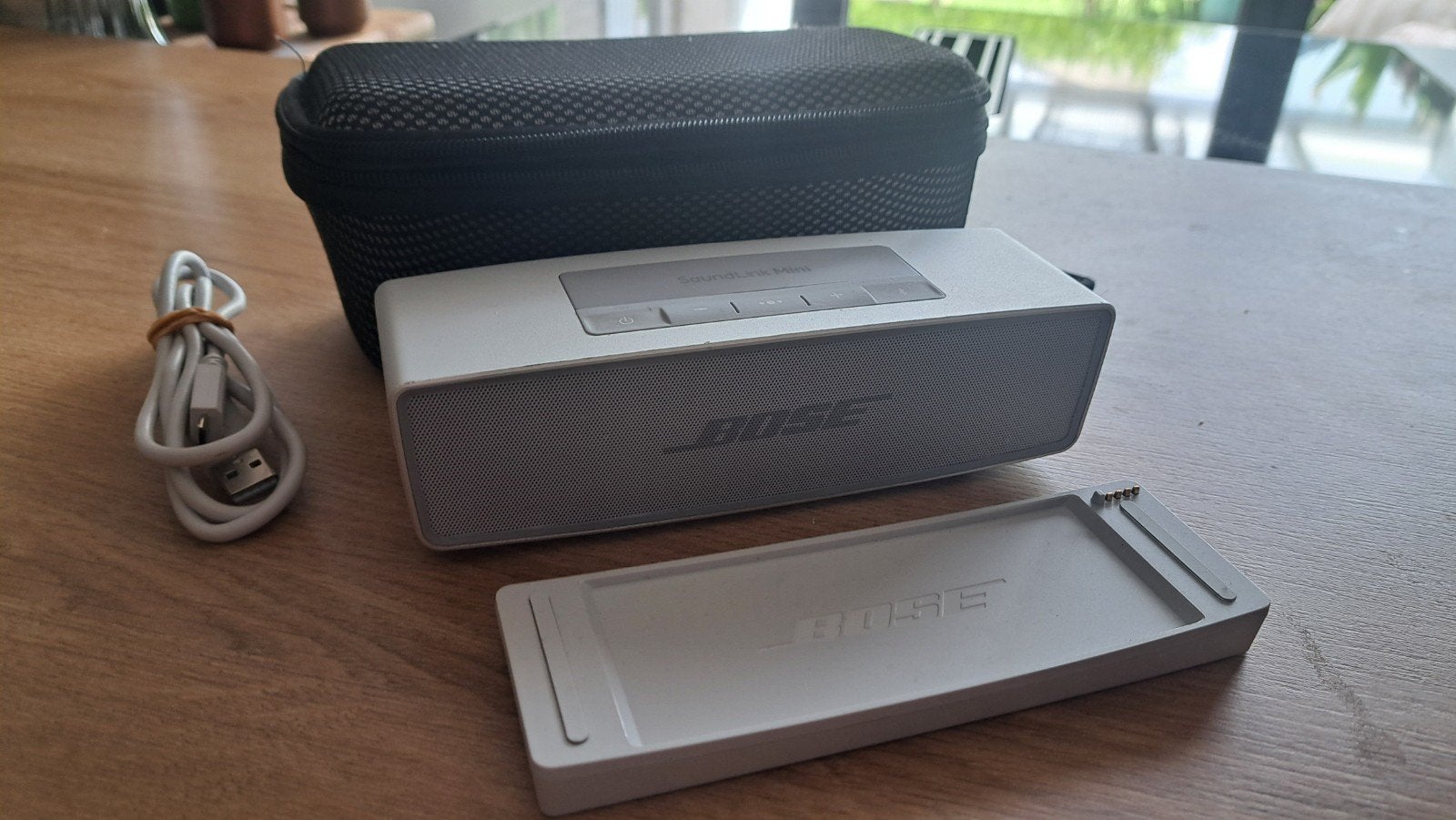 Bose SoundLink Mini II Draadloze Box met Accessoires, Gebruikt, Ophalen of Verzenden, Draagbare speaker, Bose
