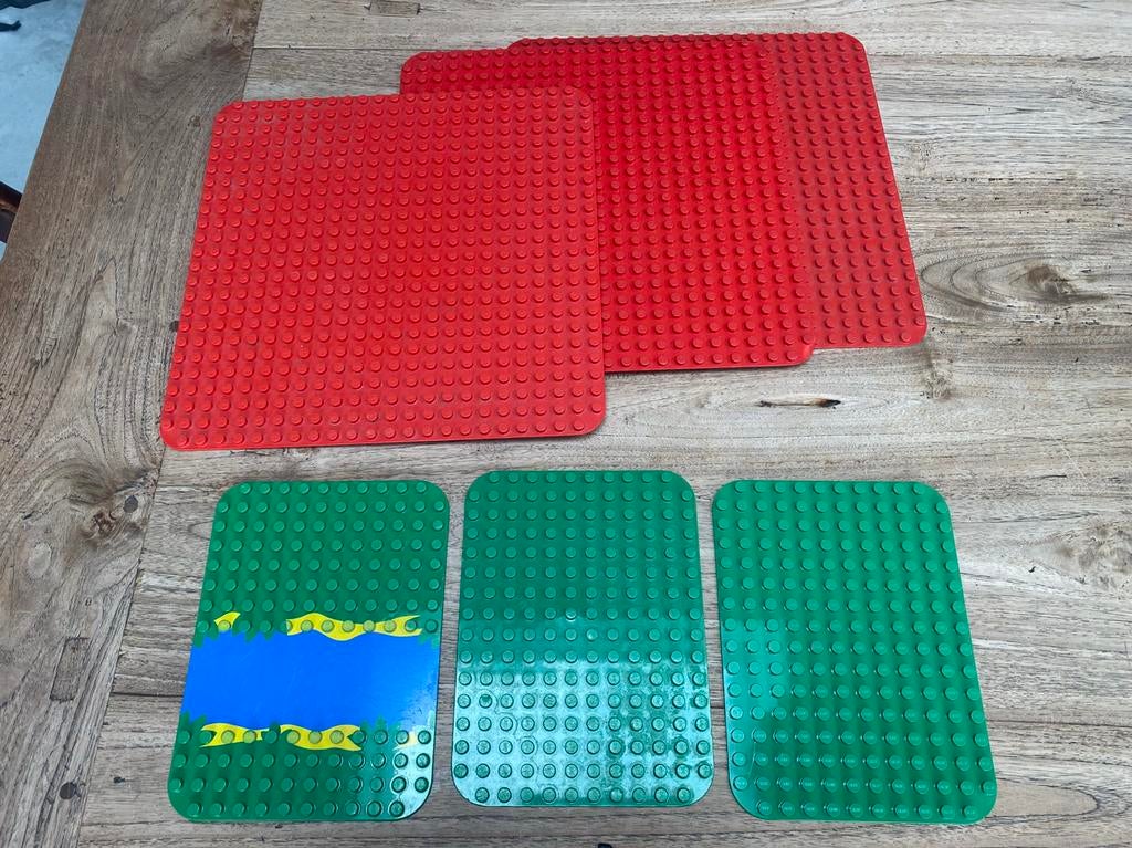 Duplo bouwplaten/platen/grondplaten, zgan, losse verkoop, Ophalen of Verzenden, Zo goed als nieuw, Duplo