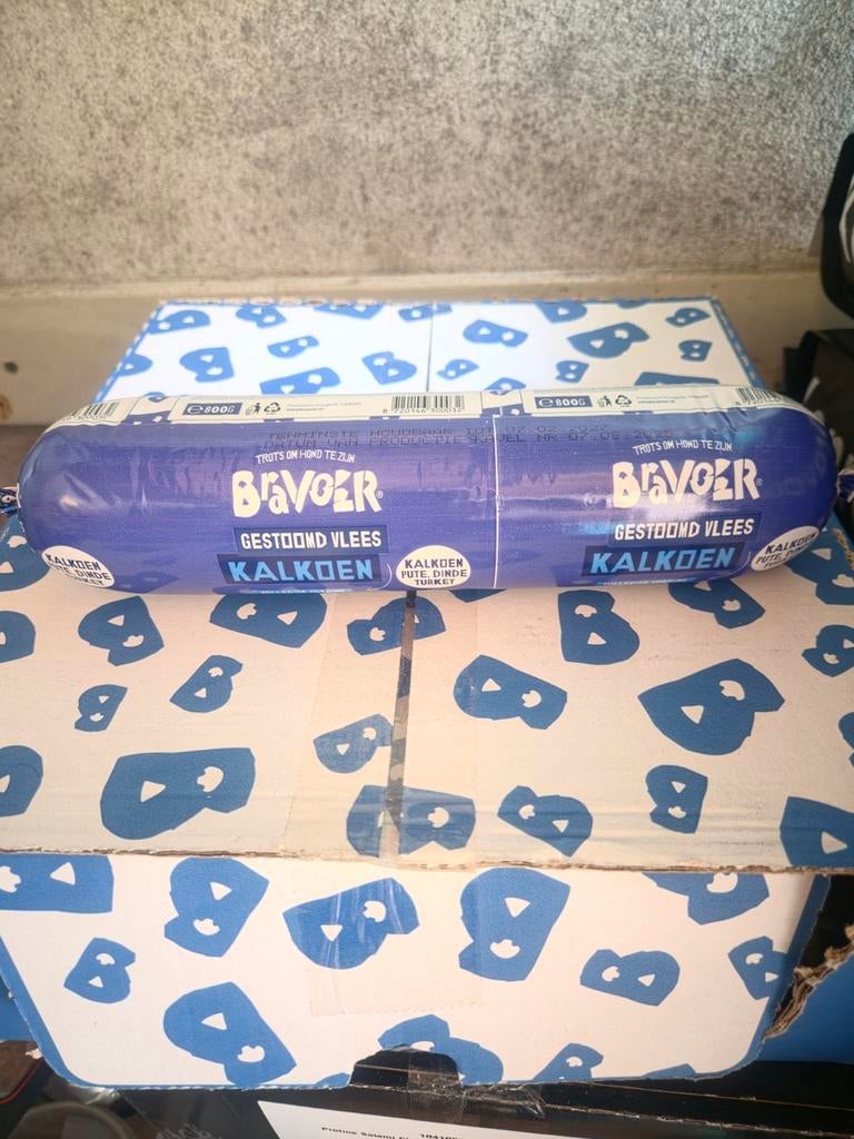 Bravoer Kalkoen 800gr, Ophalen of Verzenden, Hond