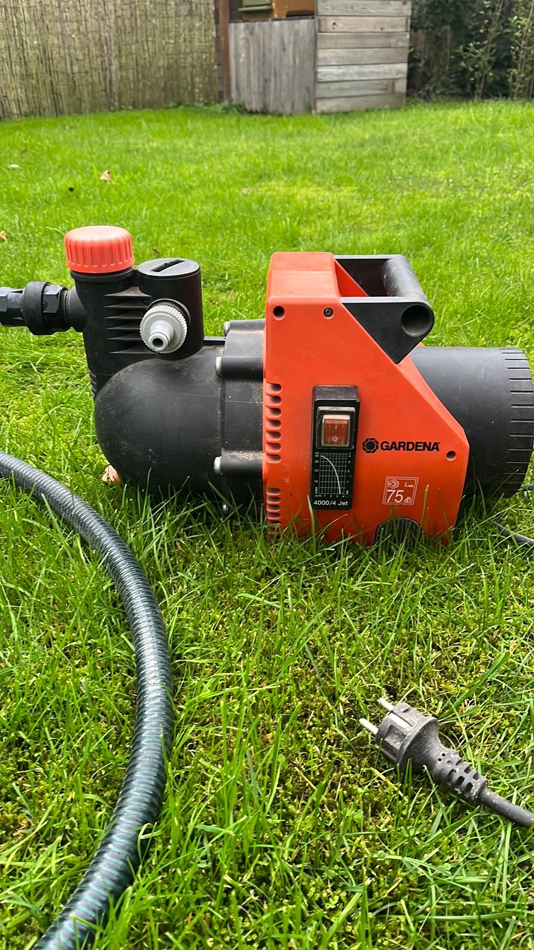Gardena beregeningspomp 4000/4 Jet, Ophalen of Verzenden, Zo goed als nieuw, Beregeningspomp