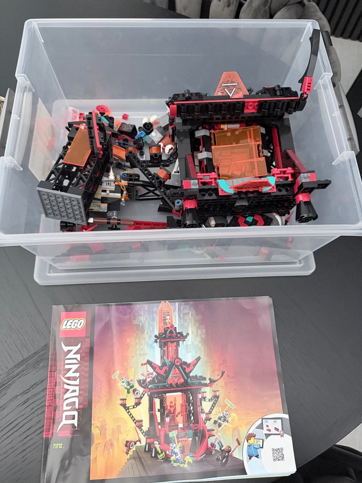 LEGO Ninjago 71712 Empire Tempel van Waanzin, Gebruikt, Lego, Ophalen of Verzenden, Inclusief instructies