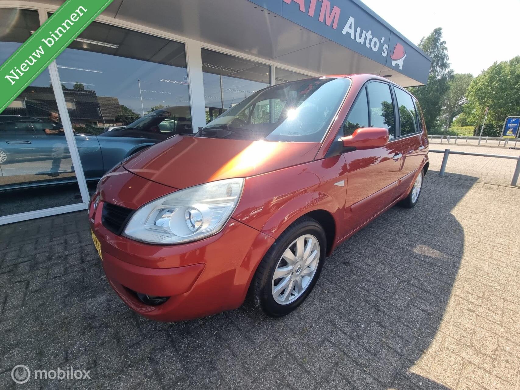 Renault Scenic 1.6-16V Business Line Airco Panorama cryise, Auto's, Renault, Gebruikt, 1295 kg, 4 cilinders, Parkeersensor