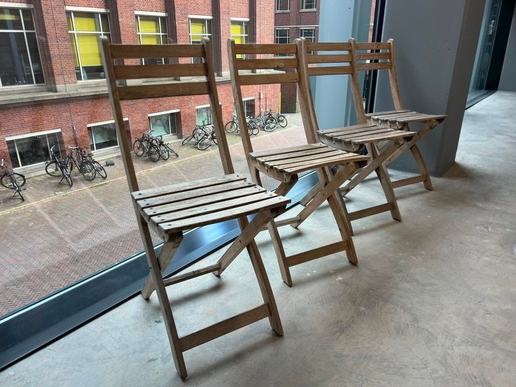 Garden Chairs x4, Ophalen