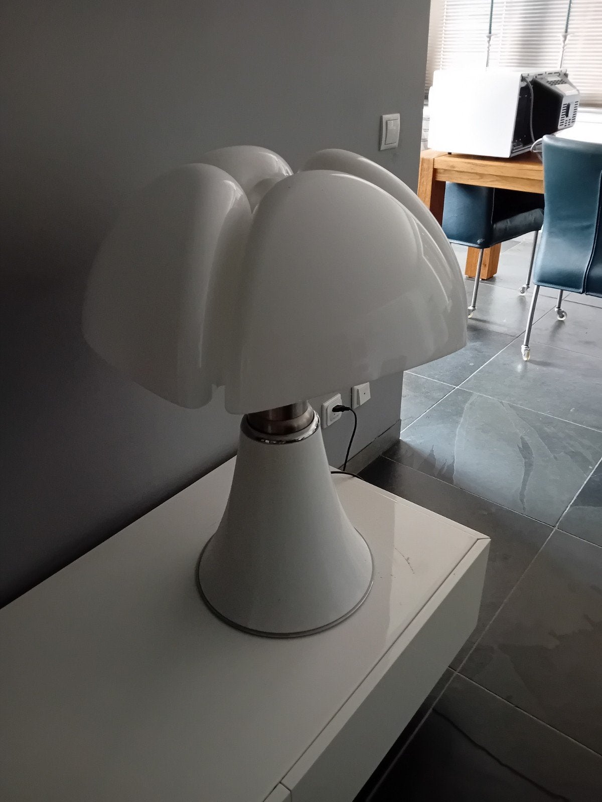 Pipistrello lamp wit, Wit, Ophalen, Gebruikt, Handgemaakt