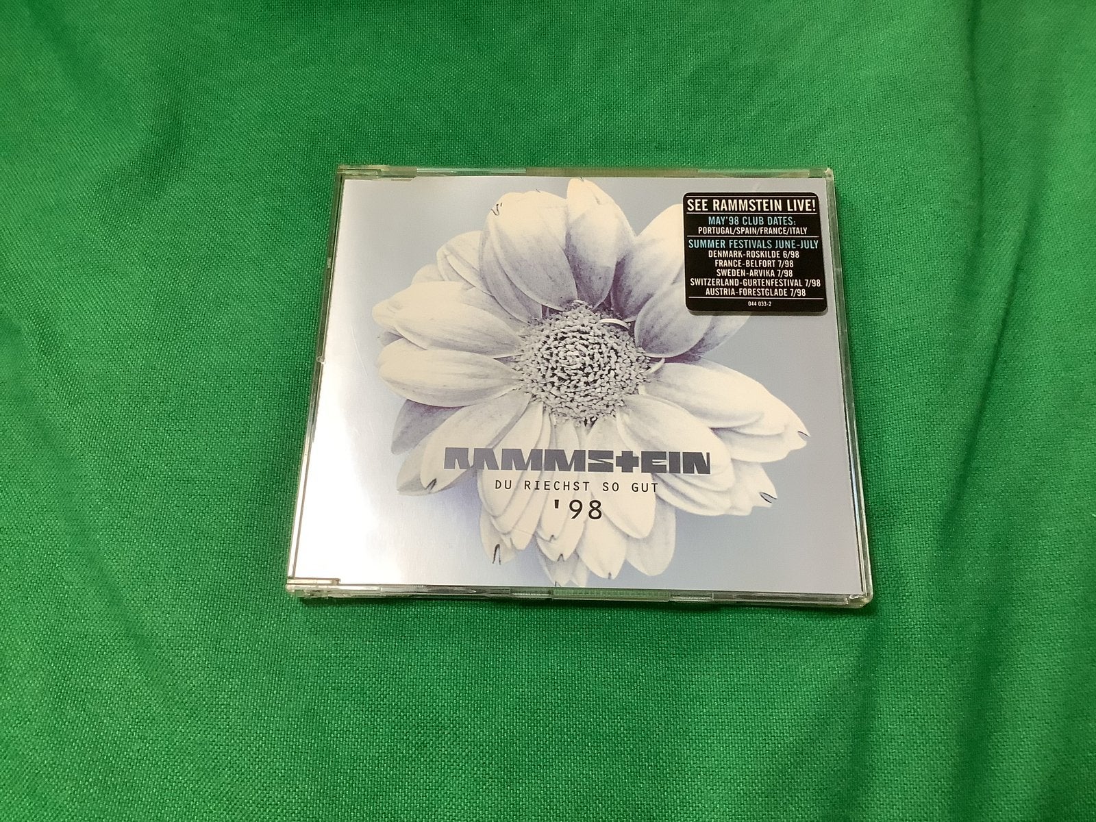 Rammstein-Du Riechst So Gut 98 single (Dld), Ophalen of Verzenden, Gebruikt, Rock en Metal