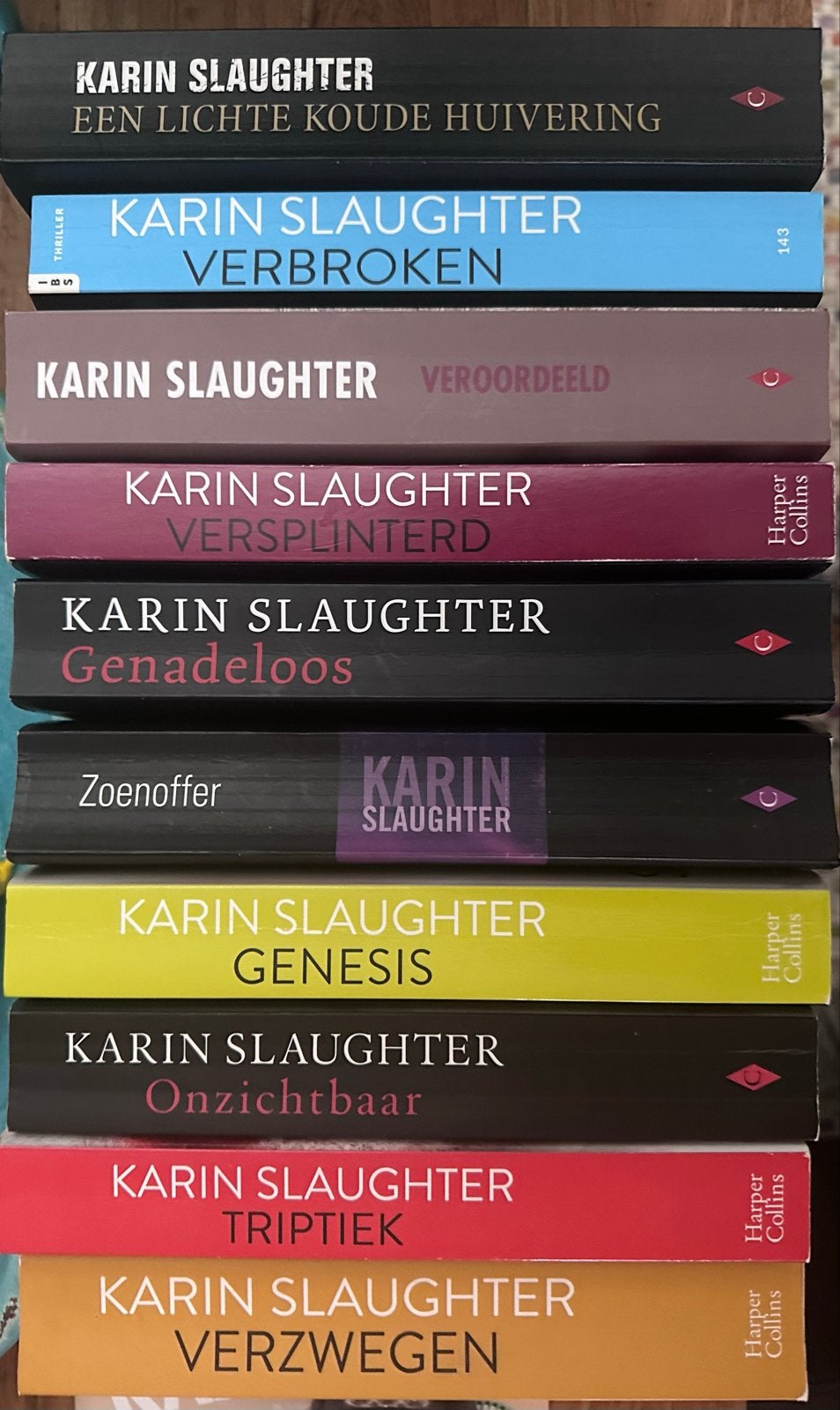 Karin Slaughter Boeken Collectie - 10 Thrillers, Boeken, Ophalen of Verzenden, Zo goed als nieuw