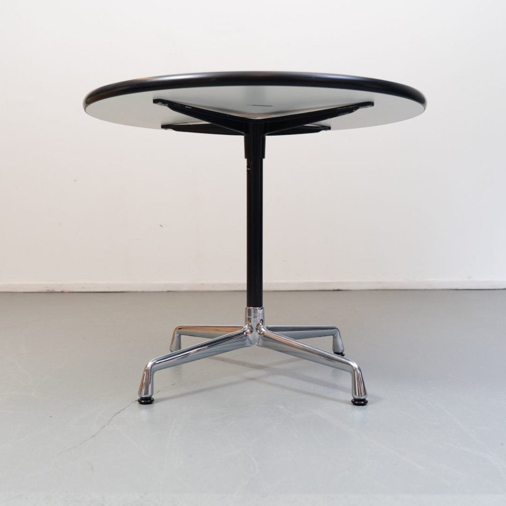 Vitra Contract Tabel Tafel Kunststof Ø80 cm - Chroom, Niet ingevuld, Zo goed als nieuw, Niet ingevuld, Niet ingevuld