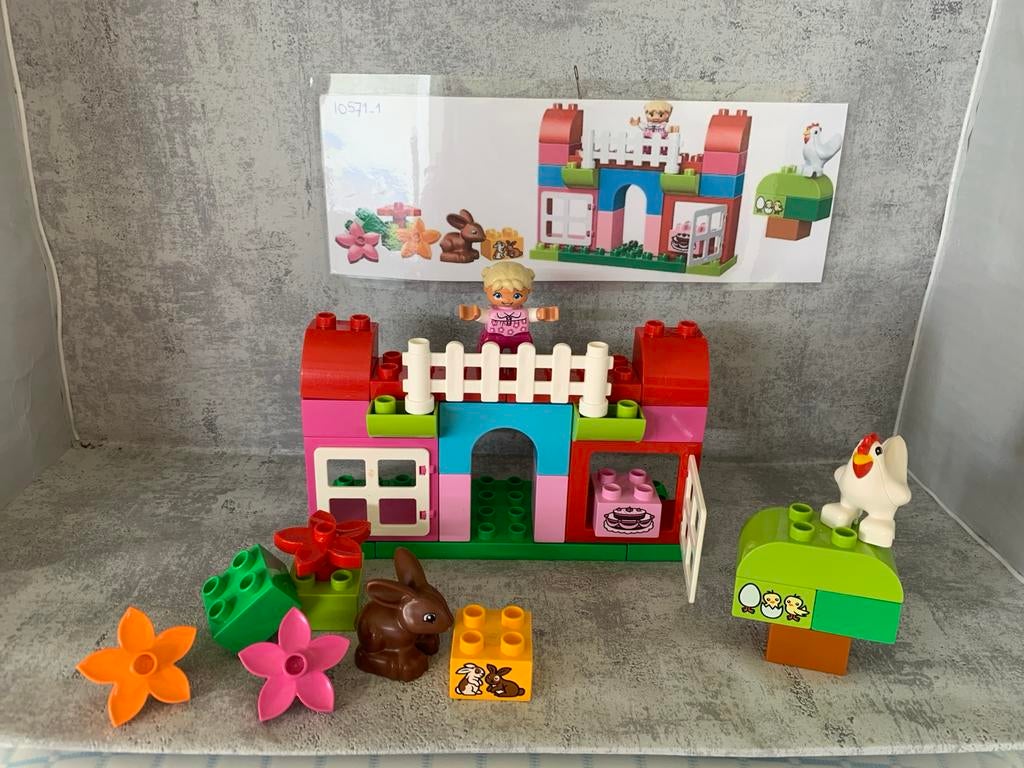 Lego Duplo Mijn Eerste Huisje 10571, Overige thema's, Ophalen of Verzenden, Zo goed als nieuw, Compleet