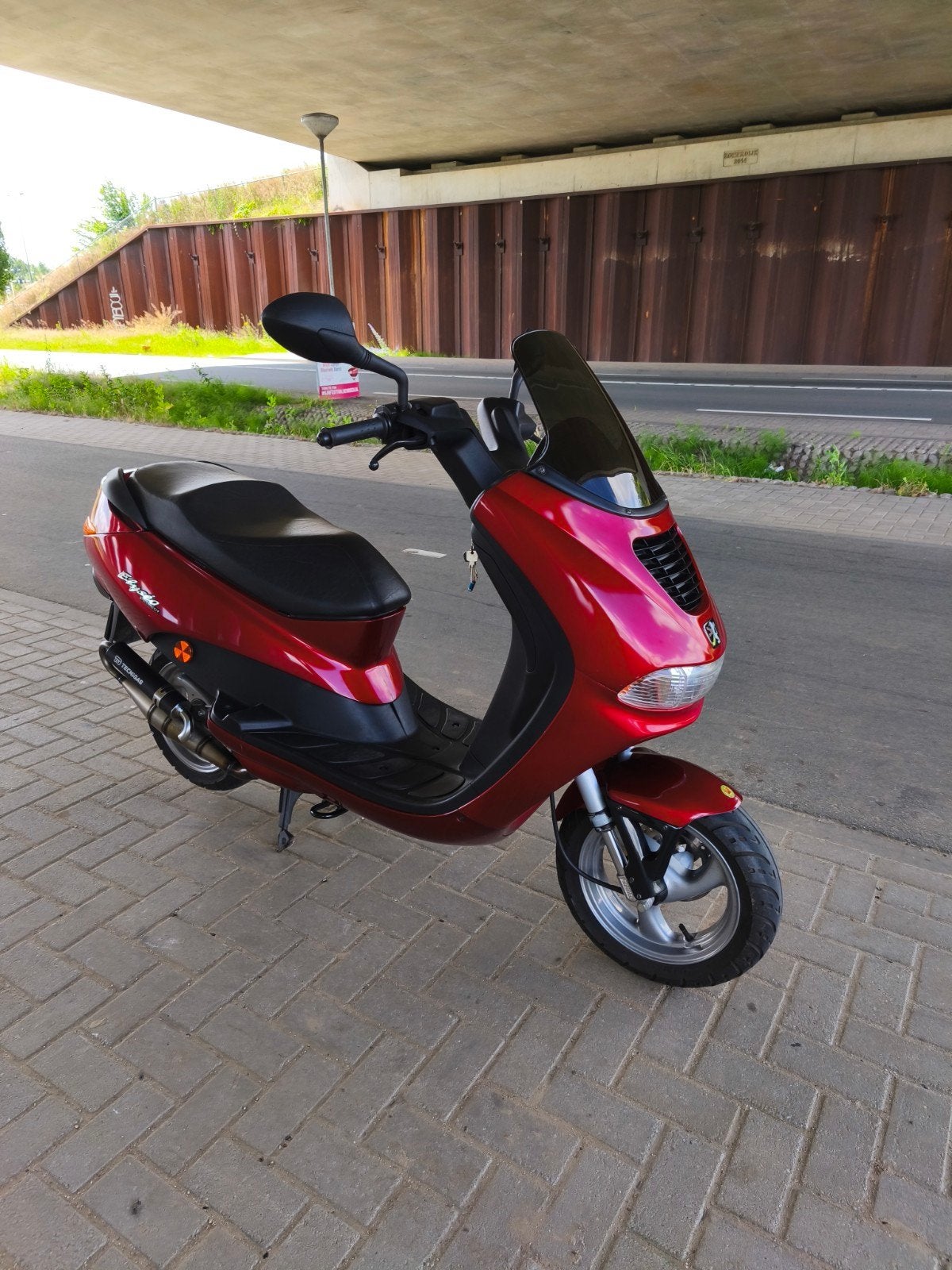 Schuurvondst! Peugeot Elyseo 1998 ZGAN 70cc Brom, Fietsen en Brommers, Ophalen of Verzenden, Zo goed als nieuw, Tweetakt, Overige modellen