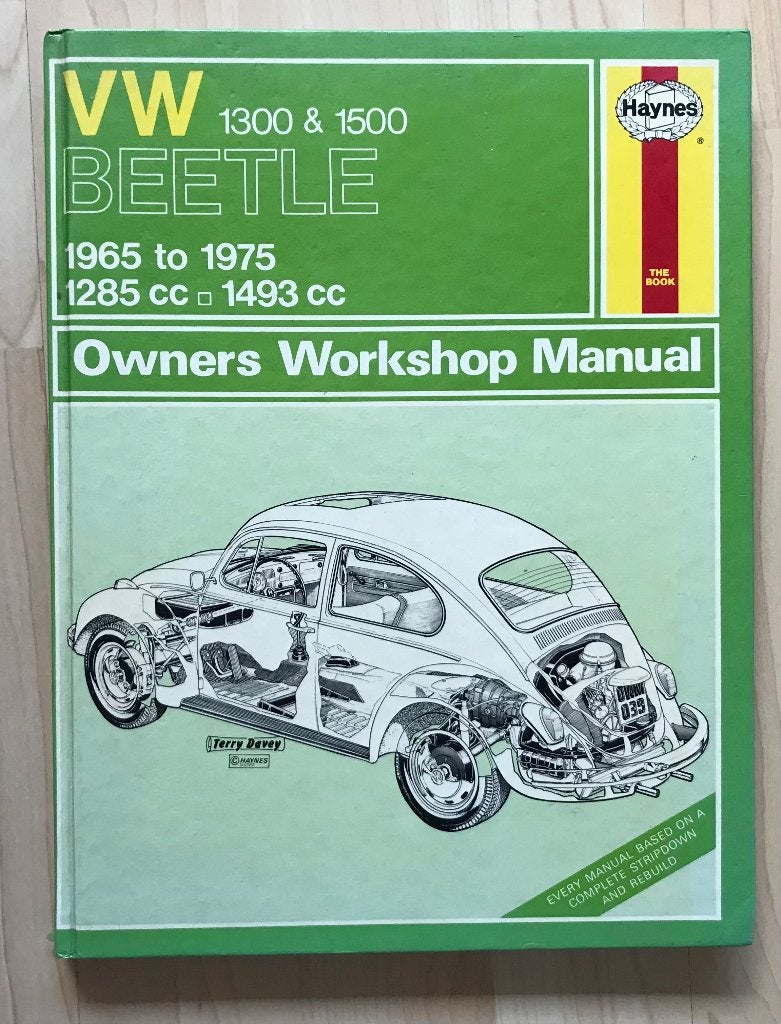 VW 1300 & 1500 Beetle, Haynes Owners Workshop Manual, Ophalen of Verzenden, Zo goed als nieuw, J H Haynes, Volkswagen