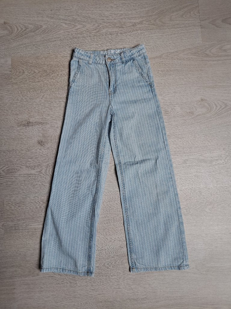 gestreepte broek (Blue Ridge) 140, Kinderen en Baby's, Kinderkleding | Maat 140, Broek, Gebruikt, Meisje, Ophalen of Verzenden