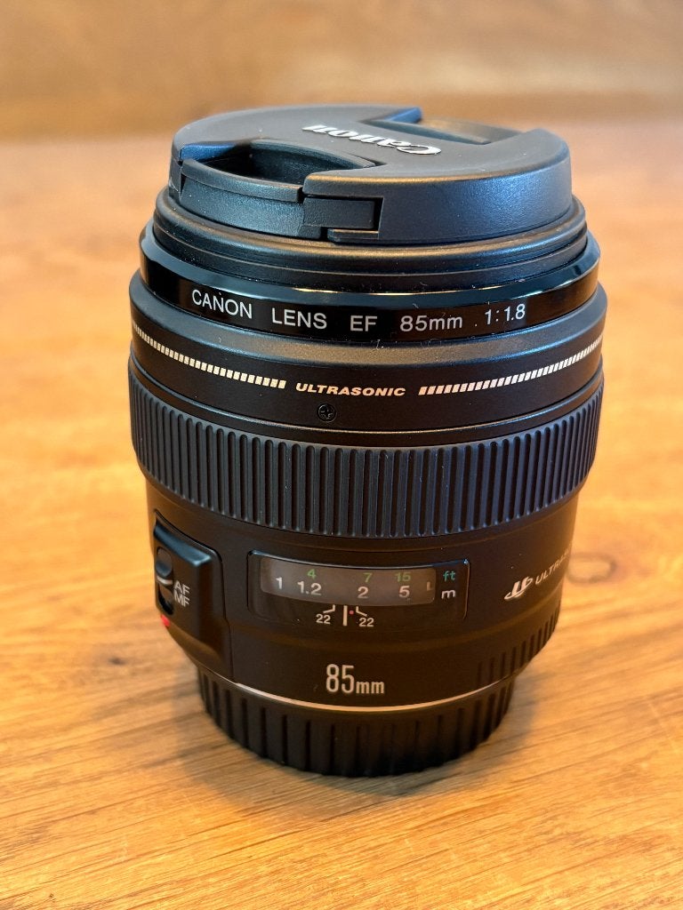 Canon EF 85mm 1.8 USM lens, 85 mm, Canon, Ophalen of Verzenden, Zo goed als nieuw
