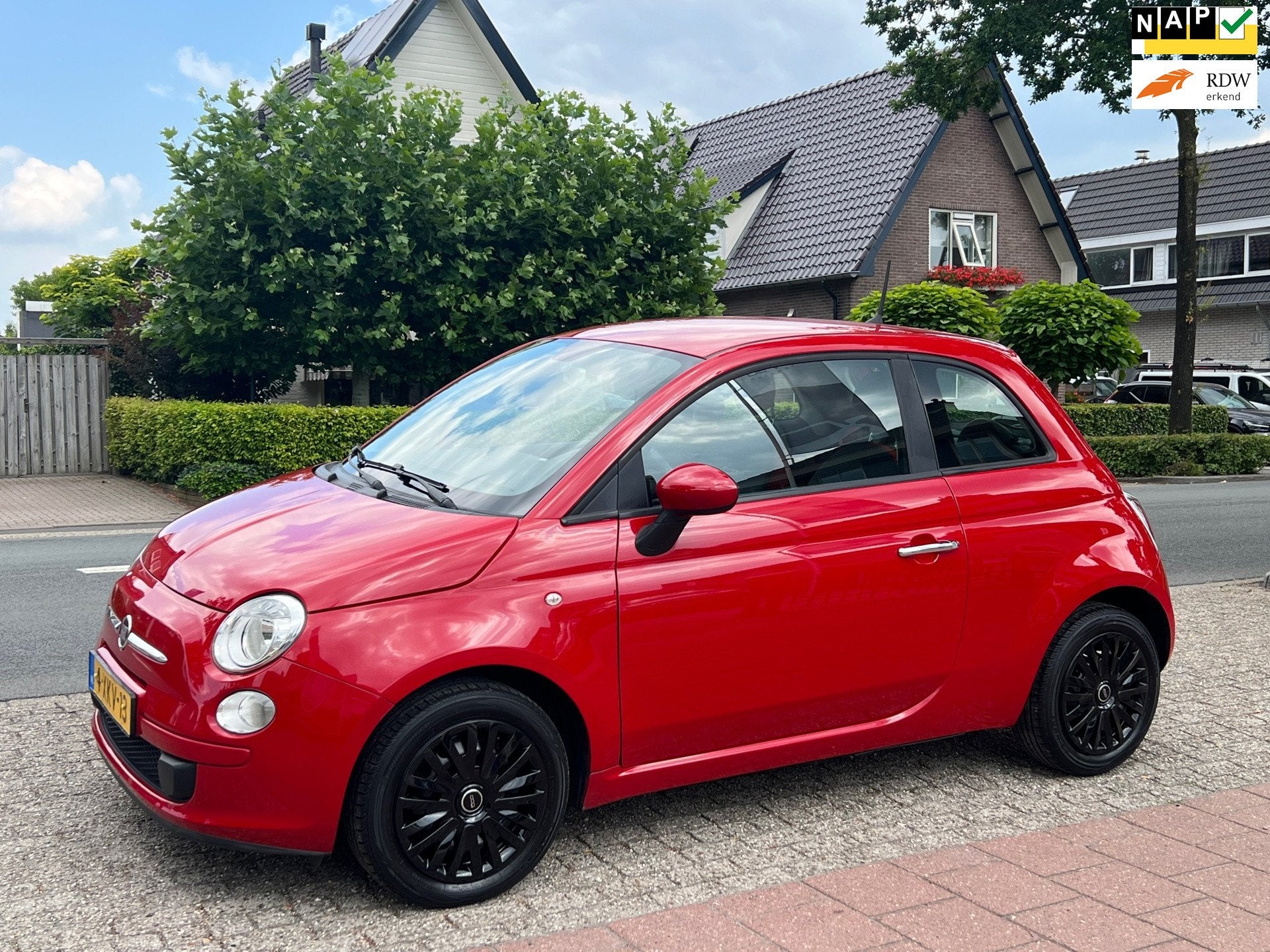 Fiat 500 1.0 TwinAir NL-AUTO-NAP, Auto's, Fiat, Voorwielaandrijving, Stof, Gebruikt, 840 kg